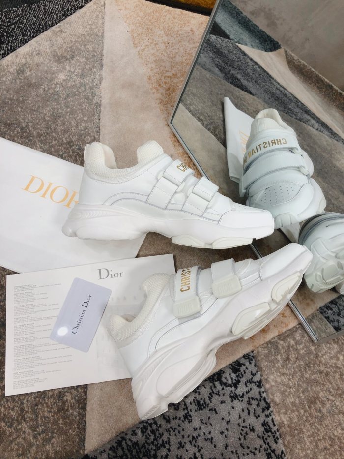 Dior D-Wonder Low White Calfskin (W)