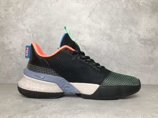 Nike LeBron Ambassador 13 Black Green Glow