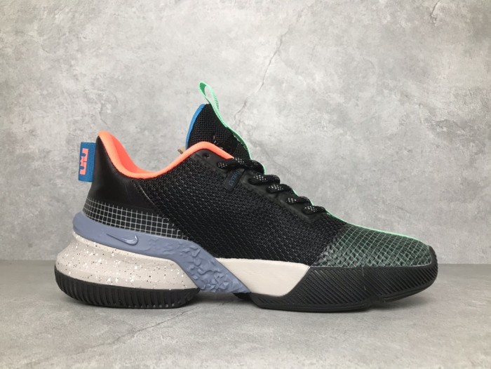 Nike LeBron Ambassador 13 Black Green Glow