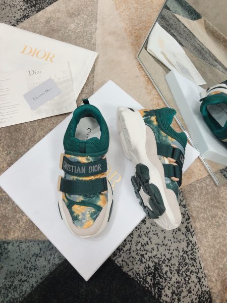 DIOR D Wander Low top Casual Shoes Women's Pine Green