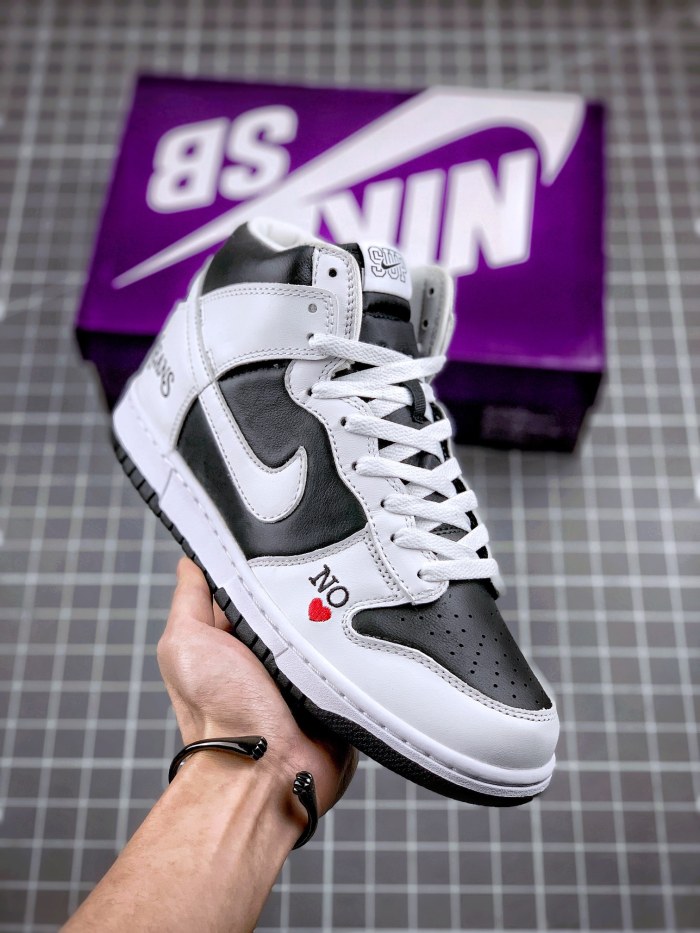 Nike SB Dunk High Supreme By Any Means Black