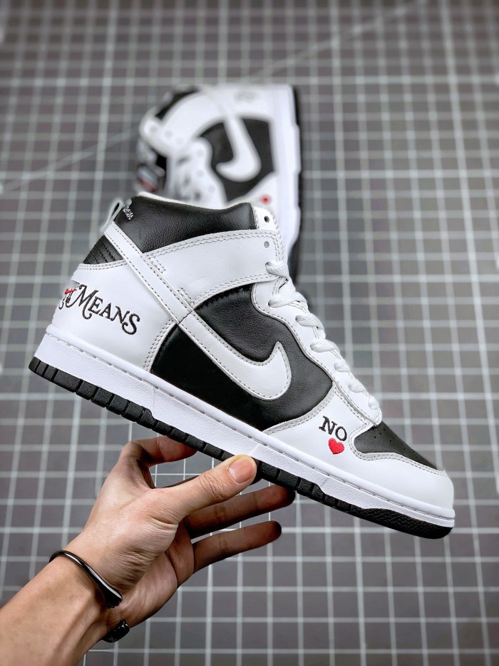 Nike SB Dunk High Supreme By Any Means Black