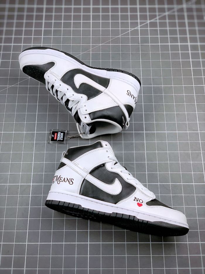 Nike SB Dunk High Supreme By Any Means Black