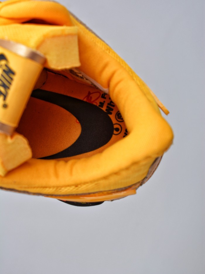 Nike Air Rubber Dunk Off-White University Gold