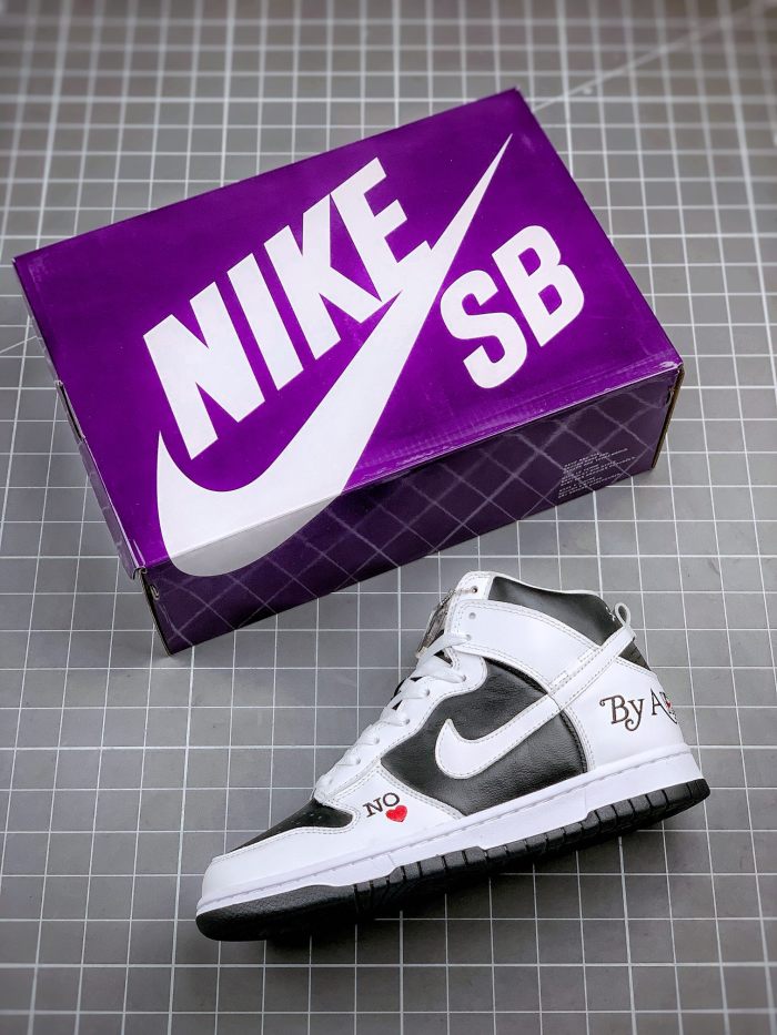 Nike SB Dunk High Supreme By Any Means Black