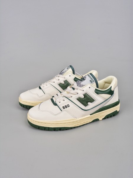 New Balance 550 Aime Leon Dore White Green