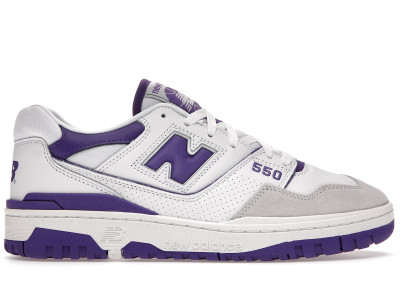 New Balance 550 White Purple
