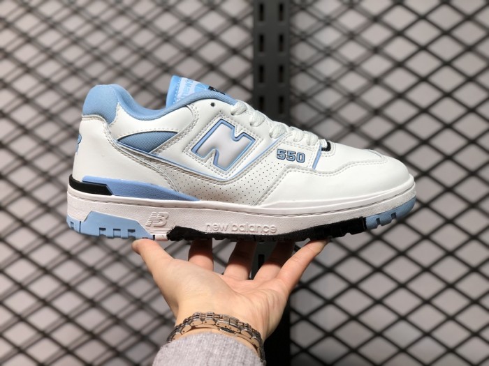 New Balance 550 UNC White University Blue