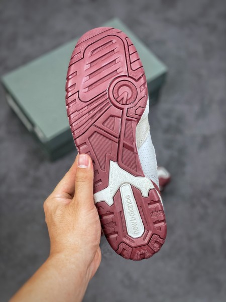 New Balance 550 Sea Salt Burgundy