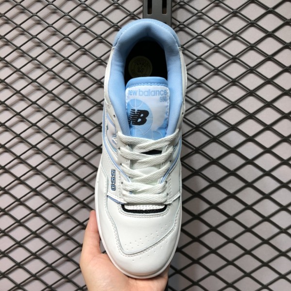 New Balance 550 UNC White University Blue