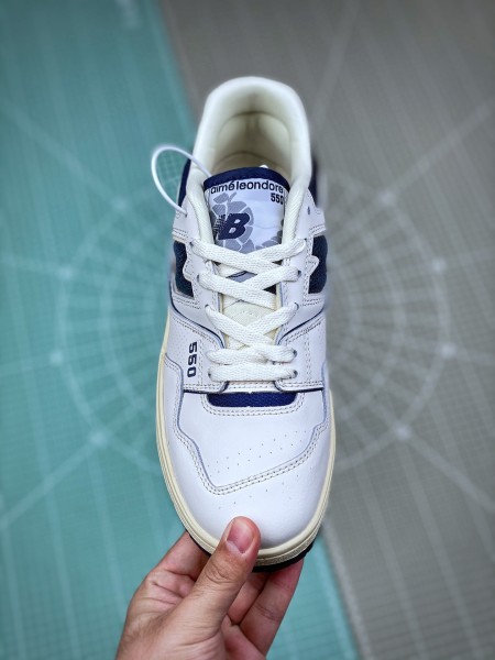 New Balance 550 Aime Leon Dore White Navy