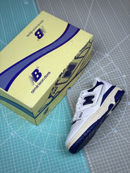 New Balance 550 Aime Leon Dore White Navy