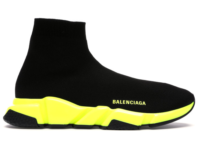 Balenciaga Speed Trainer Black Yellow
