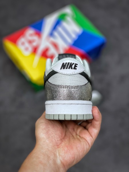 Nike Dunk Low Golden Gals Metallic Silver (W)