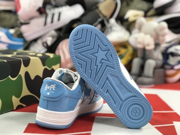 A Bathing Ape Bape Sta Low Blue