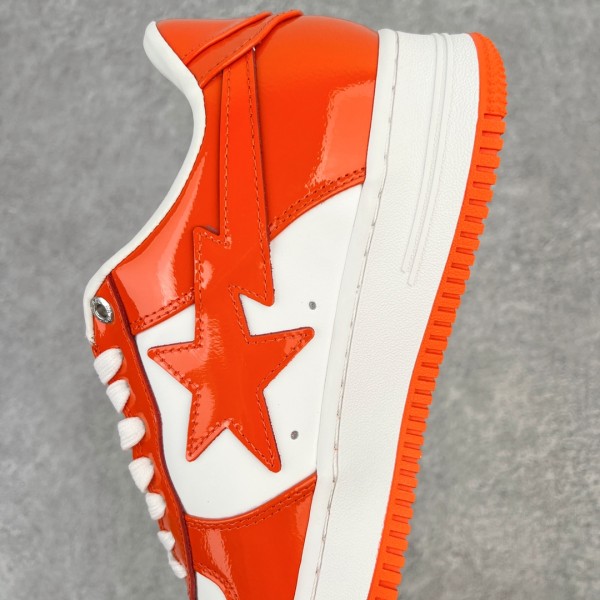 A Bathing Ape Bape Sta Low Orange