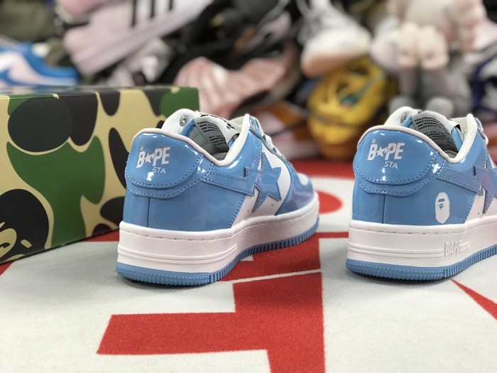 A Bathing Ape Bape Sta Low Blue