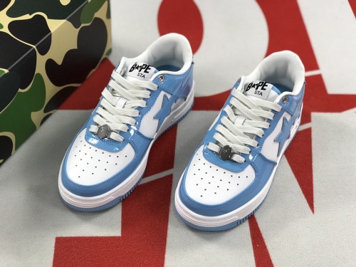 A Bathing Ape Bape Sta Low Blue