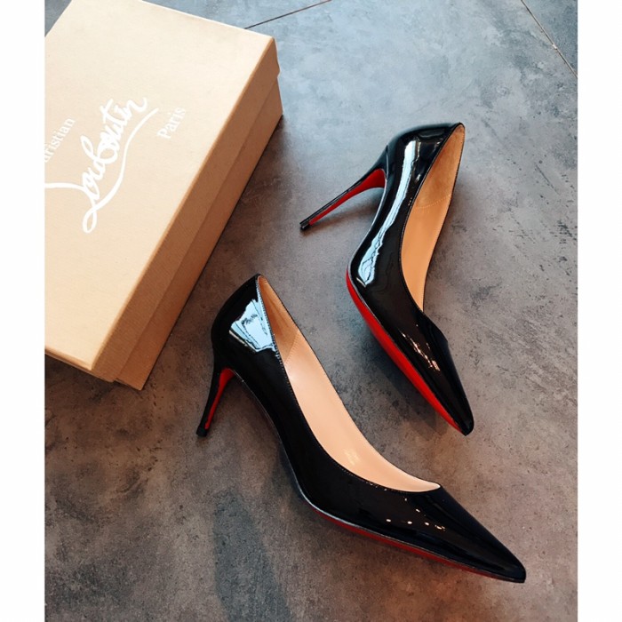 Christian Louboutin High Heels Women's Black 3140495BK01 10 CM