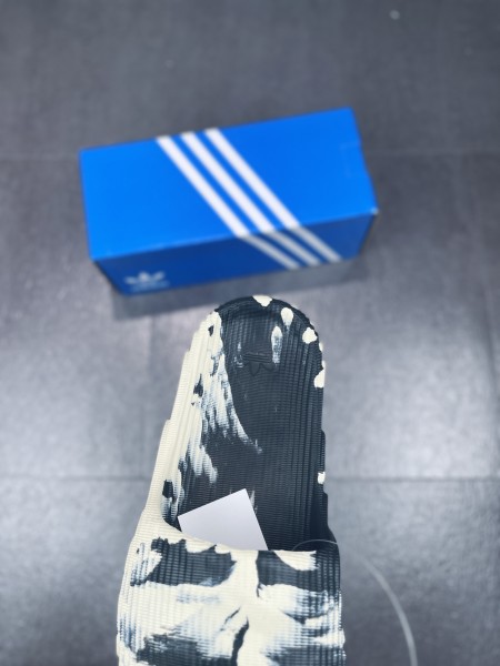 adidas Adilette 22 Slides Black Grey