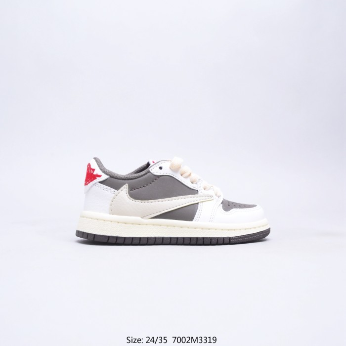 Kids NK jordan 1 low shoes 5