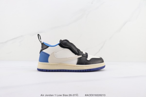 Kids NK jordan 1 low shoes 5