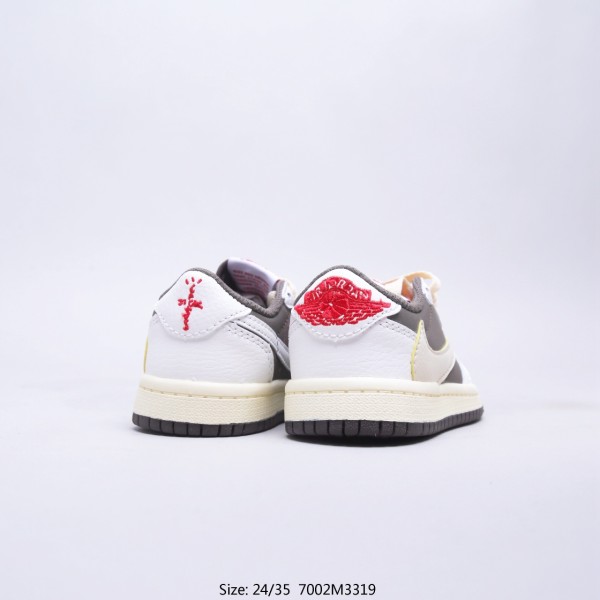 Kids NK jordan 1 low shoes 5
