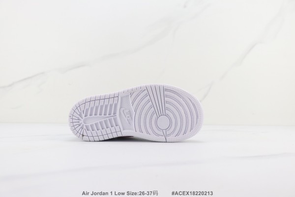 Kids NK jordan 1 low shoes 5