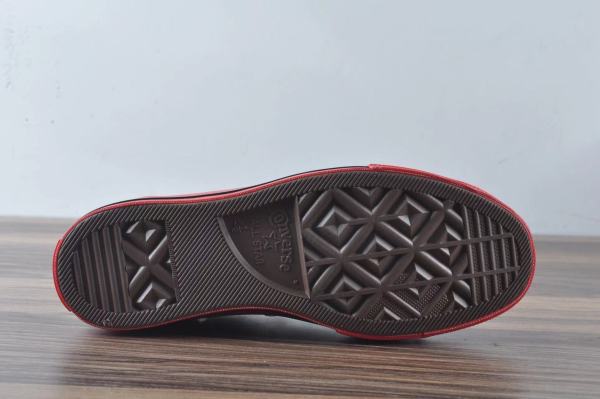 Converse Chuck Taylor All-Star 70 Ox Comme des Garcons PLAY Black Red Midsole