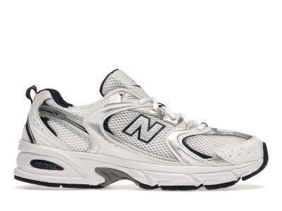 New Balance 530 White Silver Navy