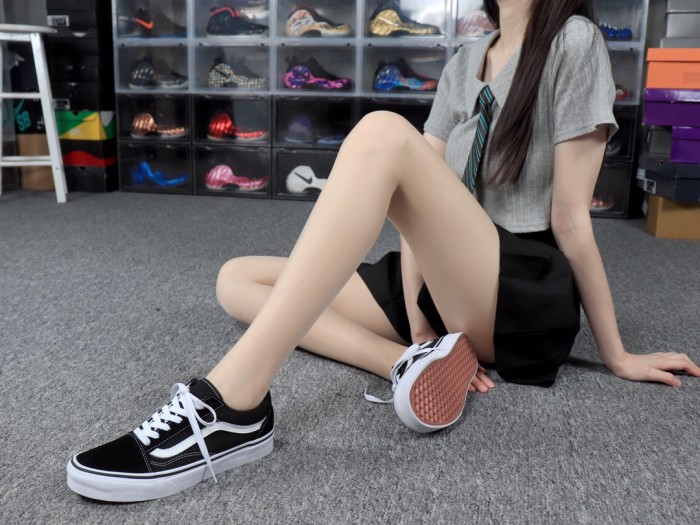Vans Old Skool Black White