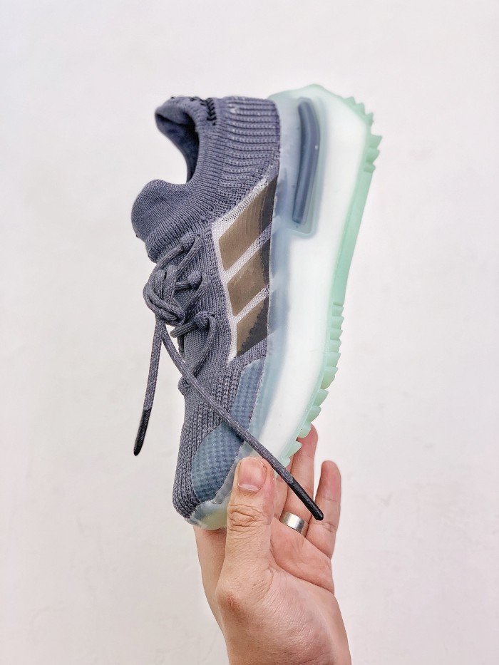 adidas NMD S1 Grey Green Glow