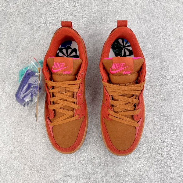 Nike Dunk Low Disrupt 2 Desert Bronze Pink Prime (W)