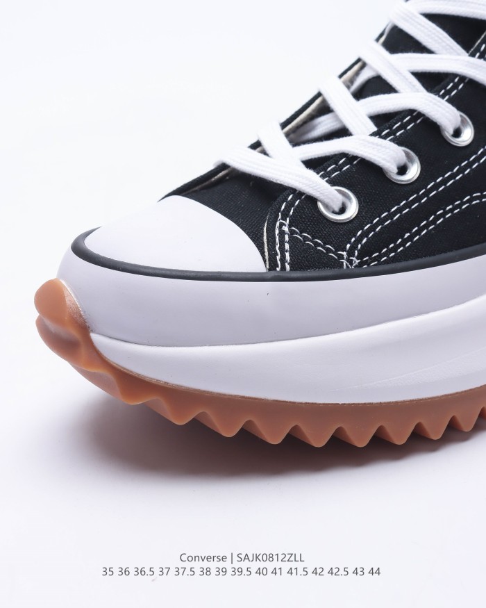 Converse Run Star Hike Hi Black White Gum