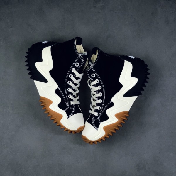 Converse Run Star Motion Black White Gum