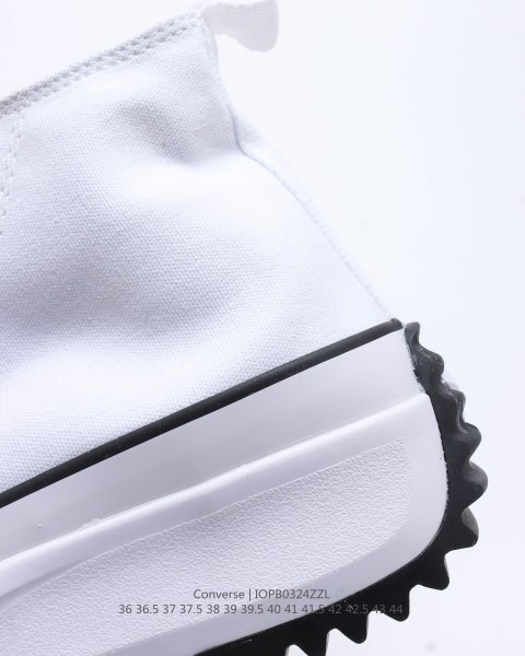 Converse Run Star Hike Hi White Black Gum