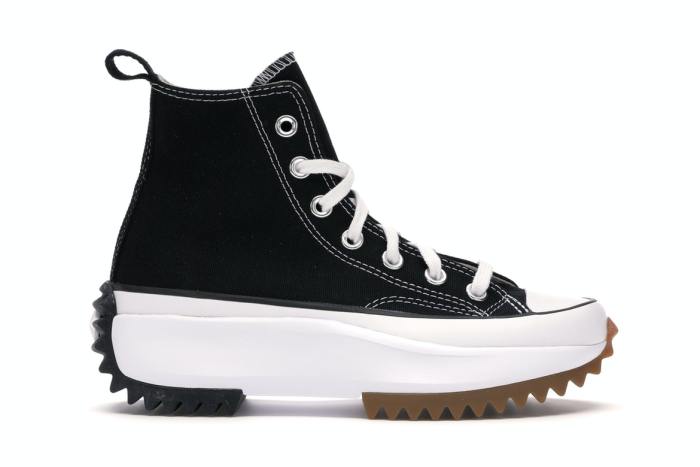 Converse Run Star Hike Hi Black White Gum