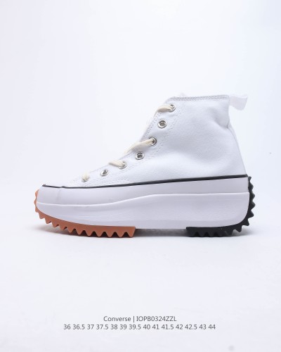 Converse Run Star Hike Hi White Black Gum
