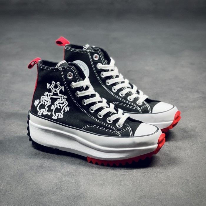 Converse Run Star Hike Hi Keith Haring Black