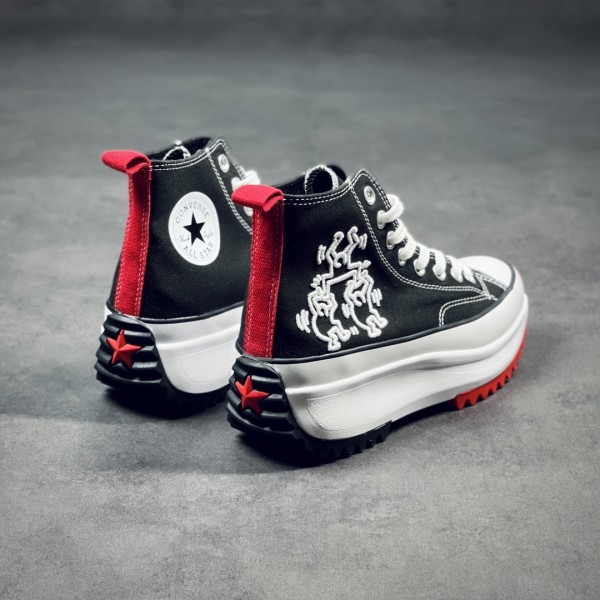 Converse Run Star Hike Hi Keith Haring Black