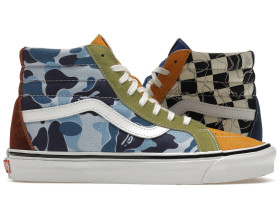 Vans Sk8-Hi DX Bape Multi Camo