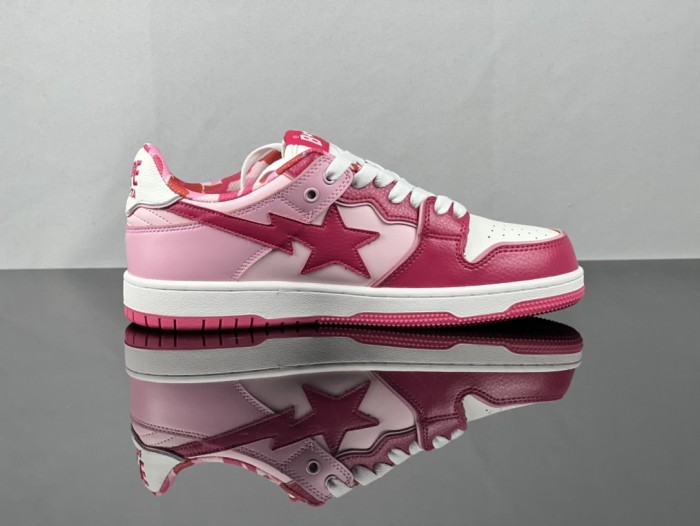 A Bathing Ape Bape SK8 Sta ABC Camo Pink