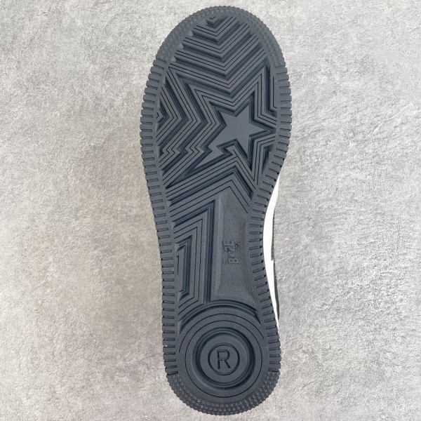 A Bathing Ape Bape Sta Low Black