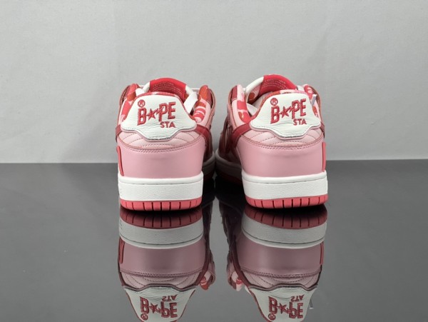 A Bathing Ape Bape SK8 Sta ABC Camo Pink
