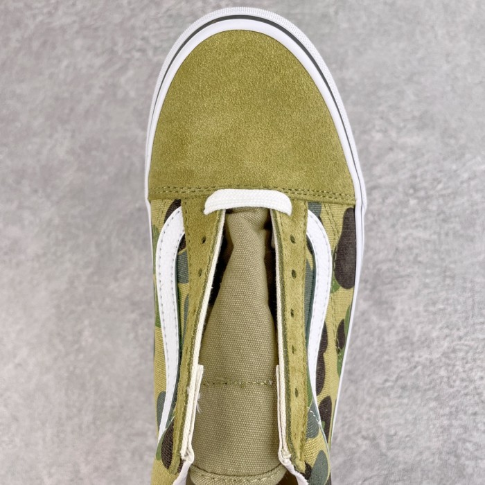 Vans Old Skool 36 DX Bape Green ABC Camo