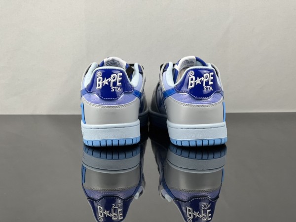 A Bathing Ape Bape SK8 Sta Blue White