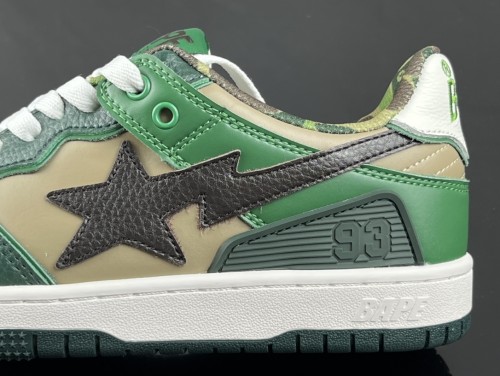 A Bathing Ape Bape SK8 Sta ABC Camo Green
