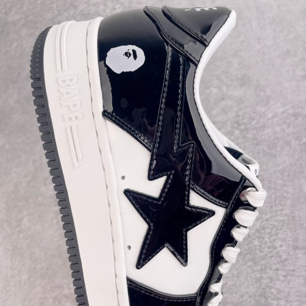 A Bathing Ape Bape Sta Low Black
