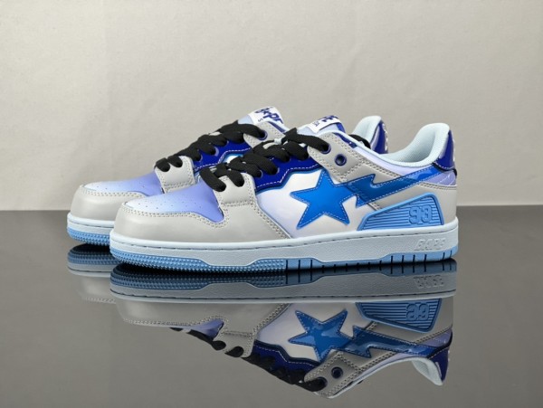 A Bathing Ape Bape SK8 Sta Blue White