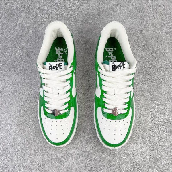 A Bathing Ape Bape Sta Low Green